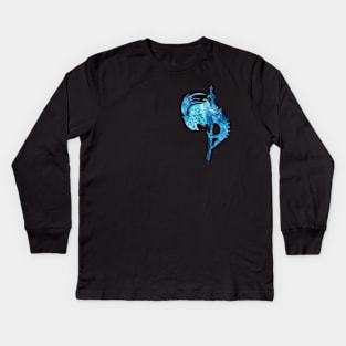 ice knight art Kids Long Sleeve T-Shirt